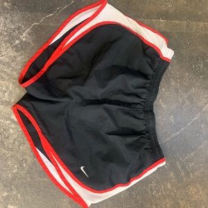 Nike  Dri Fit Shorts Women's M Black and Red/White